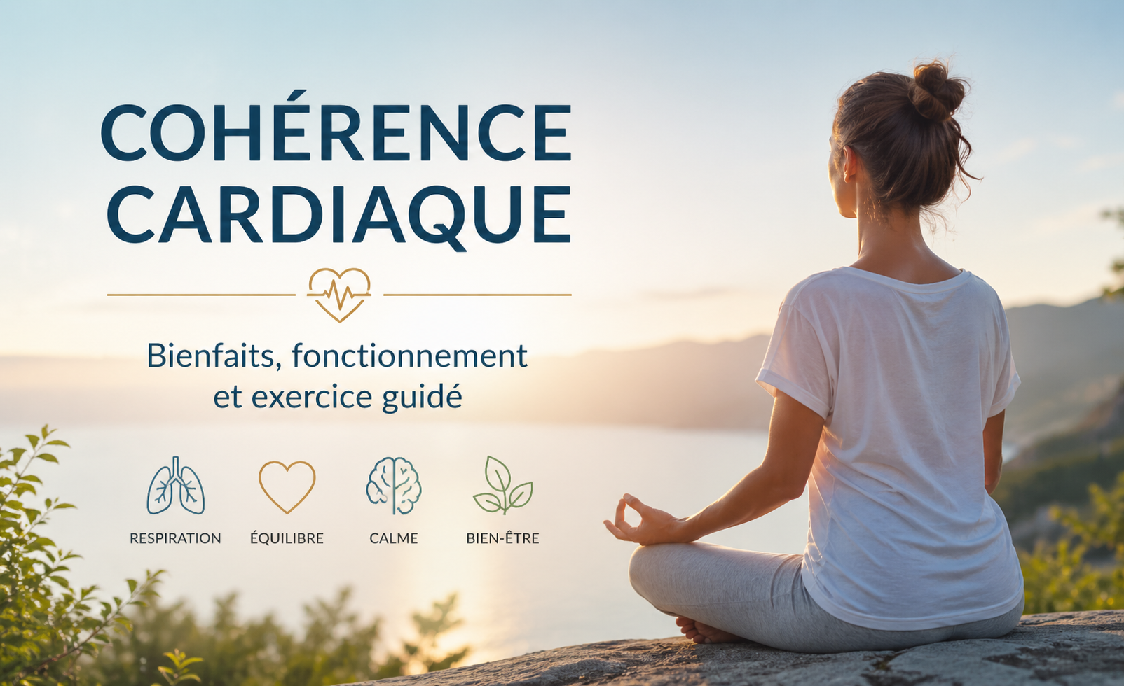 Cohérence cardiaque : bienfaits, fonctionnement et exercice de respiration guidée